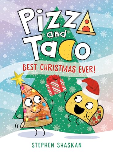 book cover for Pizza and Taco Best Christmas Ever