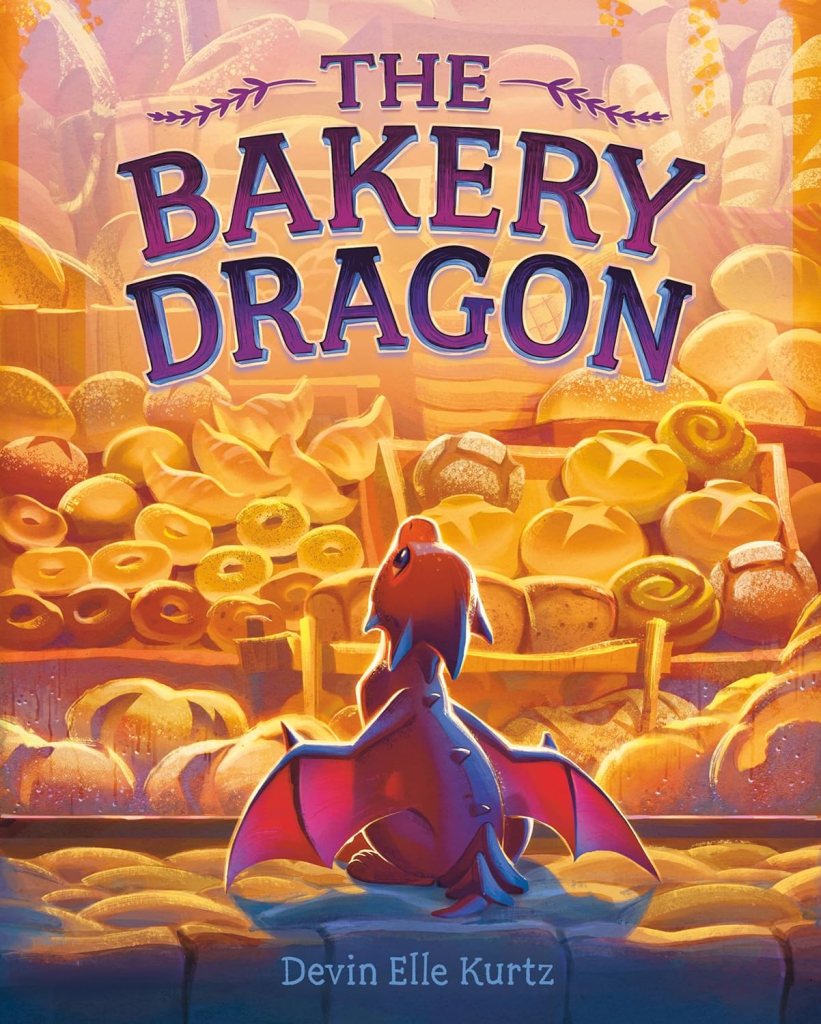 book cover for The Bakery Dragon