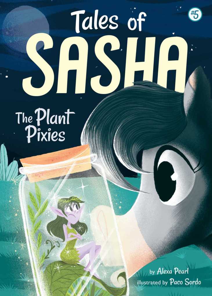 book cover for Tales of Sasha The Plant Pixies