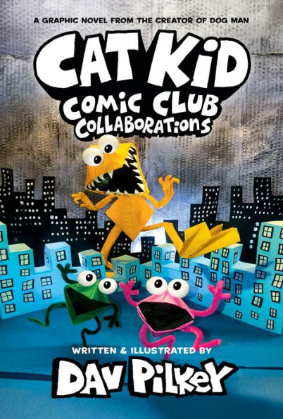 book cover for Cat Kid Comic Club Collaborations