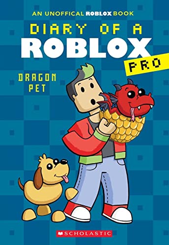 book cover for Diary of a Roblox Pro Dragon Pet
