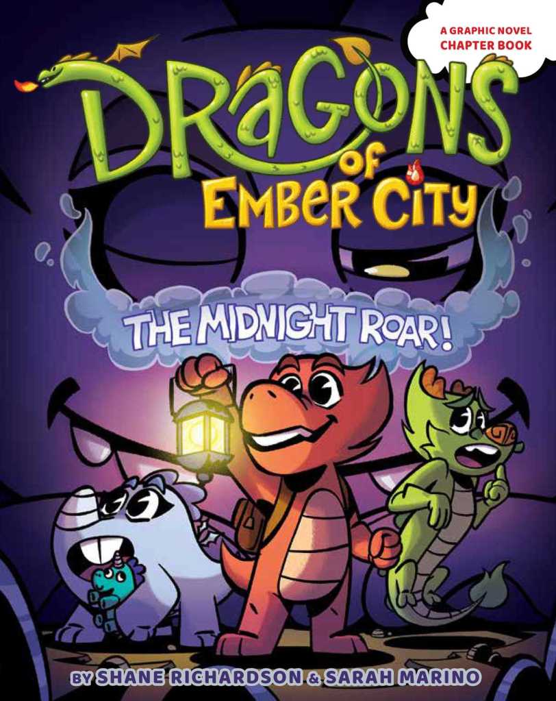 book cover for Dragons of Ember City The Midnight Roar