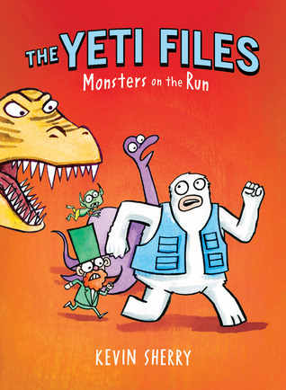 book cover for The Yeti Files: Monsters on the Run